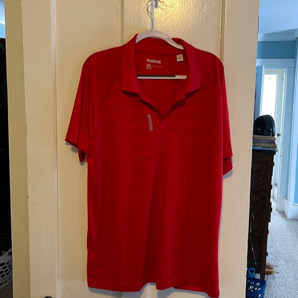 Reebok Red polo